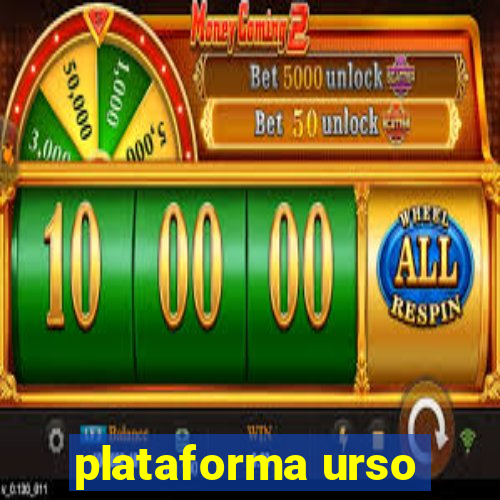 plataforma urso